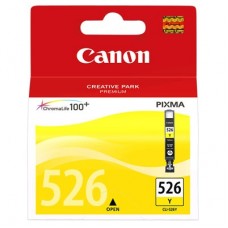 Tintes kasete Canon CLI-526 Yellow (4543B001), (4543B001) Tintes kasete Canon CLI-526 Yellow (4543B001), (4543B001)