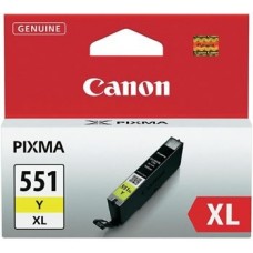 Tintes kasete Canon CLI-551XL Yellow (6446B001),  (6446B001)