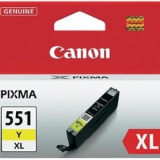 Tintes kasete Canon CLI-551XL Yellow (6446B001), (6446B001) Tintes kasete Canon CLI-551XL Yellow (6446B001), (6446B001)
