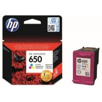 Tintes kārtridžs HP Ink No.650 Color (CZ102AE)
