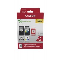 Canon PG-540L/CL-541XL (5224B012) Photo value pack Ink Cartridge Multipack, BK/CMY Canon PG-540L/CL-541XL (5224B012) Photo value pack Ink Cartridge Multipack, BK/CMY