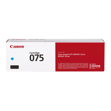Canon CRG 075 C (6364C002) Toner Cartridge, Cyan Canon CRG 075 C (6364C002) Toner Cartridge, Cyan