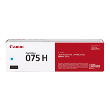 Canon CRG 075H C (6368C002) Toner Cartridge, Cyan Canon CRG 075H C (6368C002) Toner Cartridge, Cyan