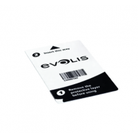 Evolis ACL003a-01 Zenius Primacy Adhesive Cleaning Card Single Evolis ACL003a-01 Zenius Primacy Adhesive Cleaning Card Single