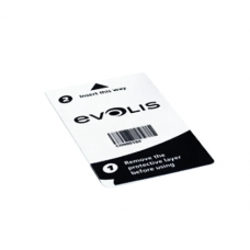 Evolis ACL003a-01 Zenius Primacy Adhesive Cleaning Card Single Evolis ACL003a-01 Zenius Primacy Adhesive Cleaning Card Single