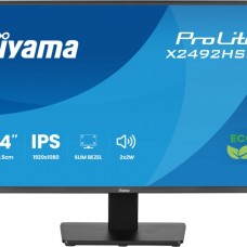 iiyama ProLite X2492HSU-B1 Monitor 24'' IPS, FHD 1920x1080, 3 ms, 300 cd/m2, 120 Hz, Black