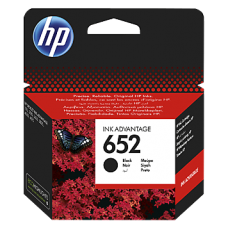 Tintes kārtridžs Hewlett-Packard No.652 Black (F6V25AE) Tintes kārtridžs Hewlett-Packard No.652 Black (F6V25AE)