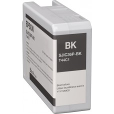 Epson SJIC36P(K) (C13T44C140) Ink Cartridge, Black Epson SJIC36P(K) (C13T44C140) Ink Cartridge, Black