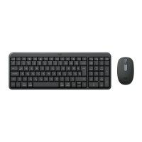 Logitech MK250 Compact Combo Wireless Keyboard + Mouse, Bluetooth, US Int, Graphite