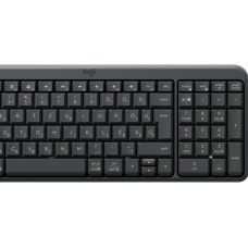 Logitech MK250 Compact Combo Wireless Keyboard + Mouse, Bluetooth, US Int, Graphite