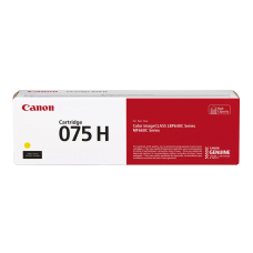 Canon CRG 075H Y (6366C002) Toner Cartridge, Yellow Canon CRG 075H Y (6366C002) Toner Cartridge, Yellow