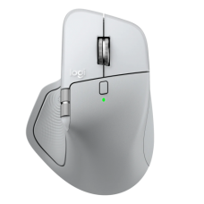 Logitech MX Master 4 for MAC Wireless Mouse RF Wireless + Bluetooth, 8000 DPI, White Silver