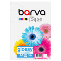 Photo paper Barva Glossy, 200 g/m², A3, 20 sheets