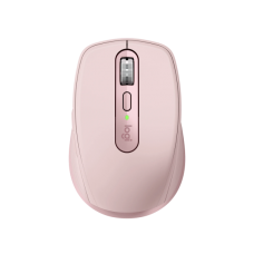 Logitech MX Anywhere 3S Mouse - RF Wireless + Bluetooth, Laser, 8000 DPI, Rose Logitech MX Anywhere 3S Mouse - RF Wireless + Bluetooth, Laser, 8000 DPI, Rose