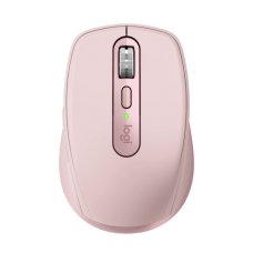 Logitech MX Anywhere 3S Mouse - RF Wireless + Bluetooth, Laser, 8000 DPI, Rose