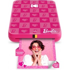 Barbie x Kodak STEP Slim Instant Mobile Photo printer Colour ZINK 2x3'' 1ppm, Bluetooth, Pink