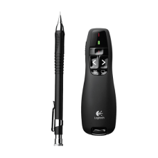 Prezentāciju pults LOGITECH R400 Wireless Presenter - 2.4GHZ - CR - EWR2LOGITECH R400 Wireless Presenter - 2.4GHZ - CR,  (910-001356)