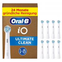 Oral-B iO Ultimate Clean x8 Toothbrush Heads, White