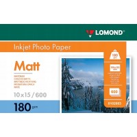 Lomond Photo Inkjet Paper Matte 180 g/m2 10x15, 600 sheets