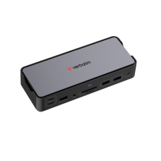 Verbatim 32171 CDS-15 USB-C Pro Docking Station 15 Ports, Grey/Black Verbatim 32171 CDS-15 USB-C Pro Docking Station 15 Ports, Grey/Black