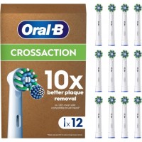 Oral-B Pro Cross Action x12 Toothbrush heads, White Oral-B Pro Cross Action x12 Toothbrush heads, White