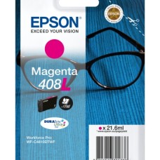 Epson 408L (C13T09K34010) Ink Cartridge, Magenta Epson 408L (C13T09K34010) Ink Cartridge, Magenta