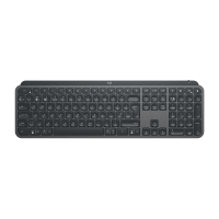 Logitech MX Keys for Business Wireless Keyboard RF Wireless+Bluetooth Illuminated, US Int, Graphite