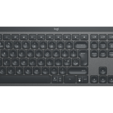 Logitech MX Keys for Business Wireless Keyboard RF Wireless+Bluetooth Illuminated, US Int, Graphite
