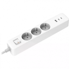 Xiaomi XMCXB01EU 20W Power Strip (2C1A) 1.4m, EU, White Xiaomi XMCXB01EU 20W Power Strip (2C1A) 1.4m, EU, White