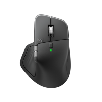 Logitech MX Master 4 for Business Wireless Mouse RF Wireless + Bluetooth, 8000 DPI, Graphite