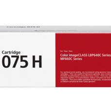 Canon CRG 075H BK (6369C002) Toner Cartridge, Black