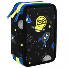 Triple decker pencil case with equipment CoolPack Jumper 3 ATLANTIS Triple decker pencil case with equipment CoolPack Jumper 3 ATLANTIS