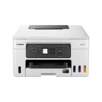 Daudzfunkciju krāsu tintes printeris/kopētājs/skeneris Canon MAXIFY GX3050, MFP colour Inkjet Printer refillable A4 350 sheets USB 2.0 Wi-Fi(ac)