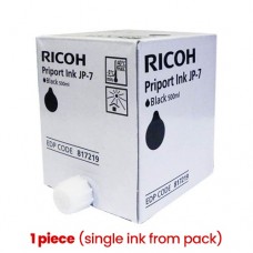 Ricoh JP-7 (817219) Ink Cartridge, Black (1 piece) Ricoh JP-7 (817219) Ink Cartridge, Black (1 piece)