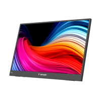 Verbatim 32401 Portable Monitor LIGHT 15.6'' IPS FHD 1920x1080 10ms 250cd/m2 60Hz, Black