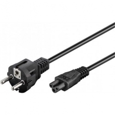 Goobay 93586 Power Cord CEE 7/7 (Type-F) to C5, 1.8 m, Black Goobay 93586 Power Cord CEE 7/7 (Type-F) to C5, 1.8 m, Black
